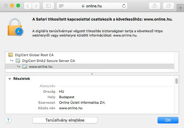 Secure Site Pro Wildcard tanúsítvány megjelenítése a böngésző címsávában Secure Site Pro Wildcard tanúsítvány megjelenítése a böngésző címsávában